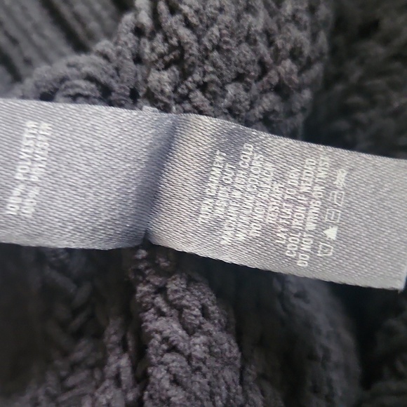 Aerie Womens Oversized Gray Knit Turtleneck Sweater Size Extra Small - Picture 4 of 4